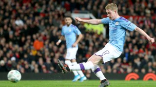 1, 曼城德比战三球完胜曼联  