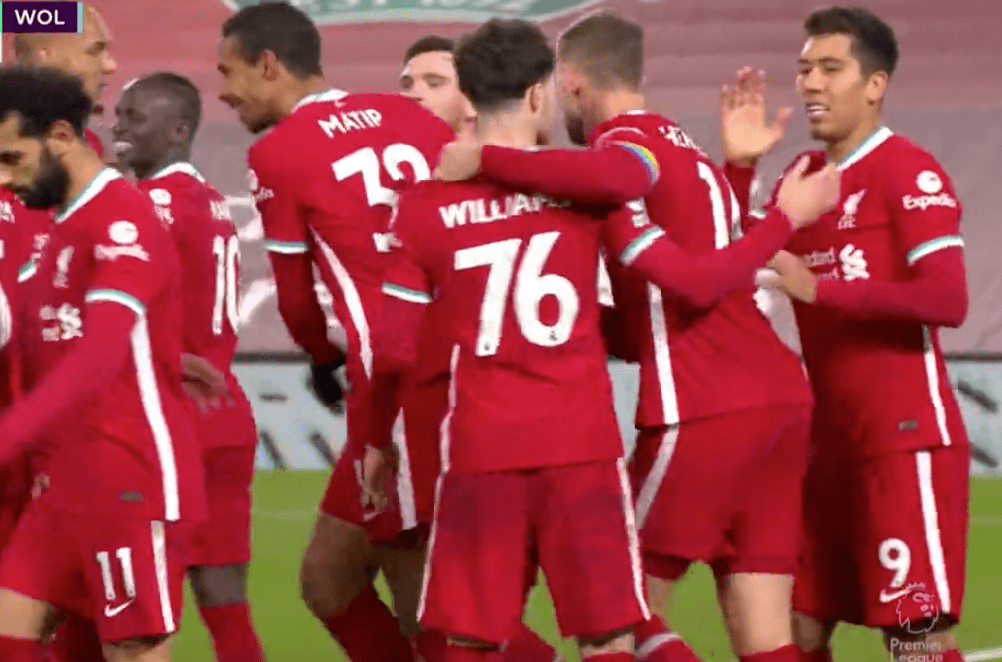  利物浦逆转绝杀热刺登顶积分榜  